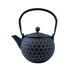 LMC Cast Iron Pot Black & Gold 1.2L