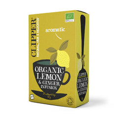 Clipper Organic Lemon and Ginger - NRC - Truffle & Thyme
