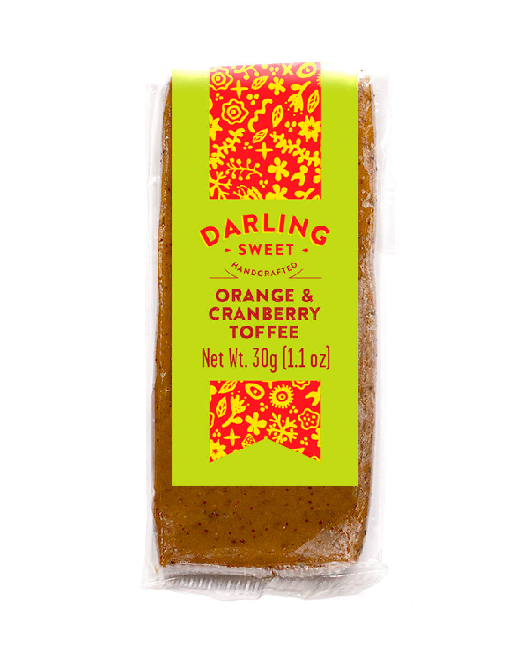 30g Orange & Cranberry Toffee Bar