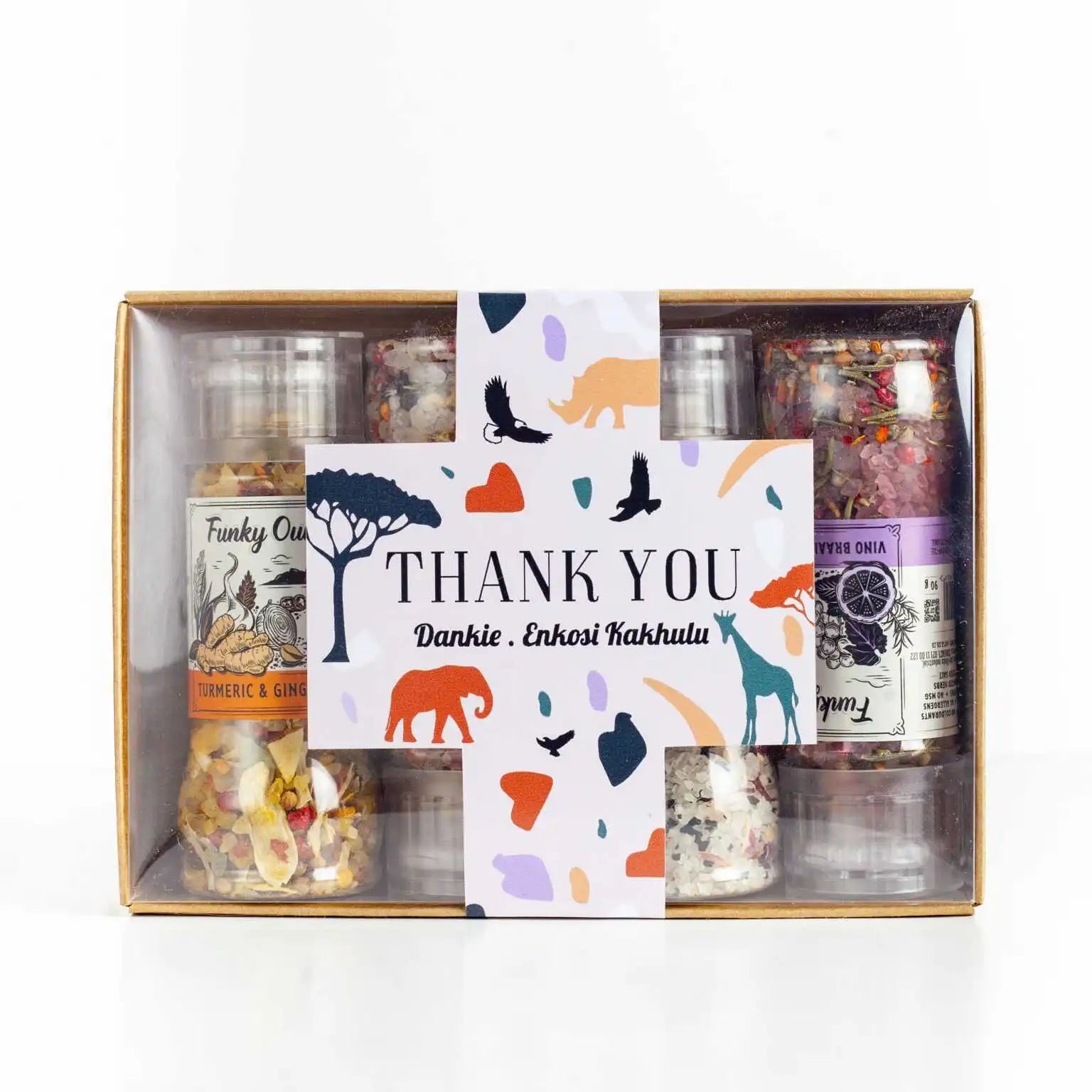 Four Pack Mini Gift Set - Dankie | Thank You | Enkosi - Truffle & Thyme