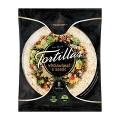 Mexicorn - Wholewheat & Seeds Tortillas (8 Pack)