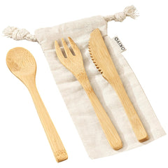 Bamboo Cutlery Set - Truffle & Thyme
