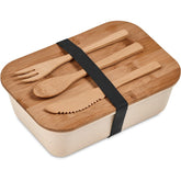 Bamboo Fibre Lunch Box Set - Truffle & Thyme