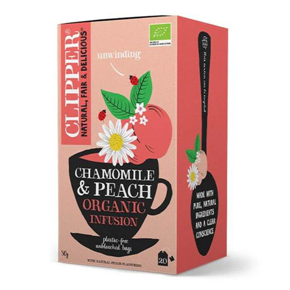 Clipper Organic Chamomile & Peach - NRC - Truffle & Thyme