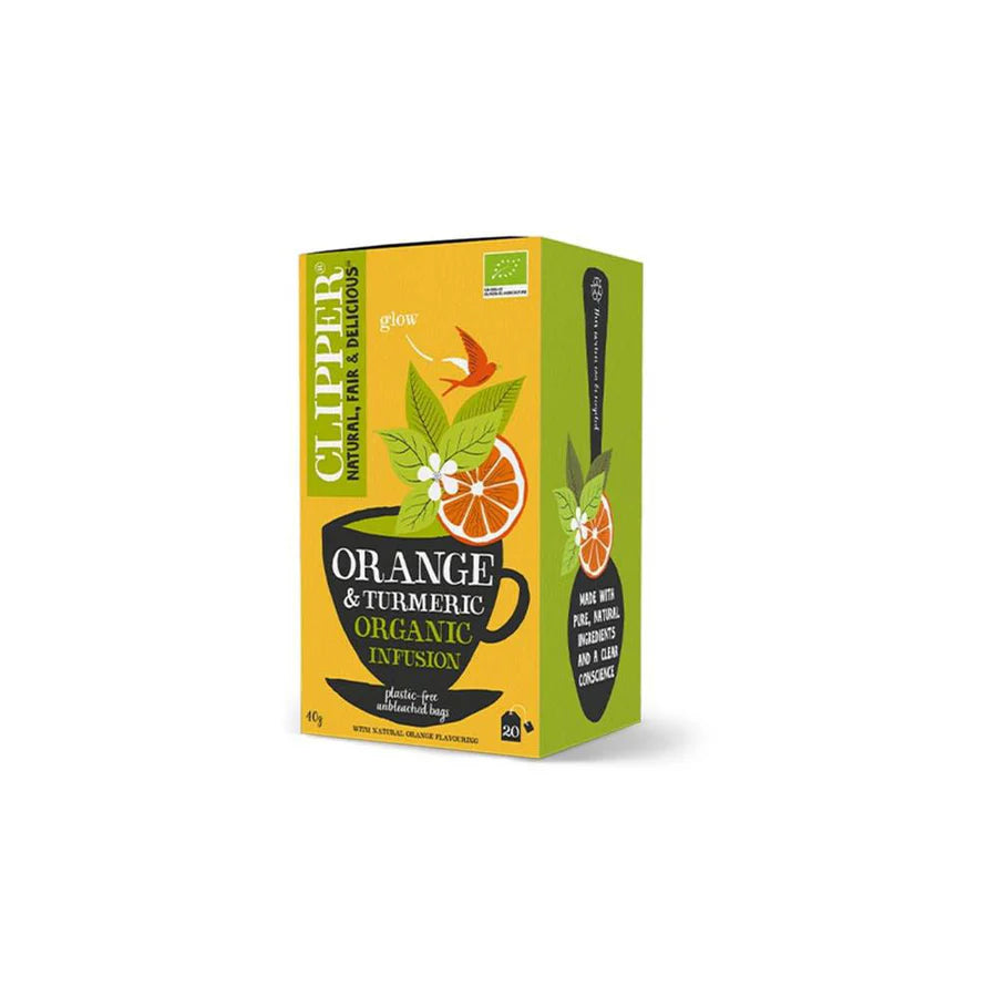 Clipper Organic Orange & Turmeric - NRC - Truffle & Thyme
