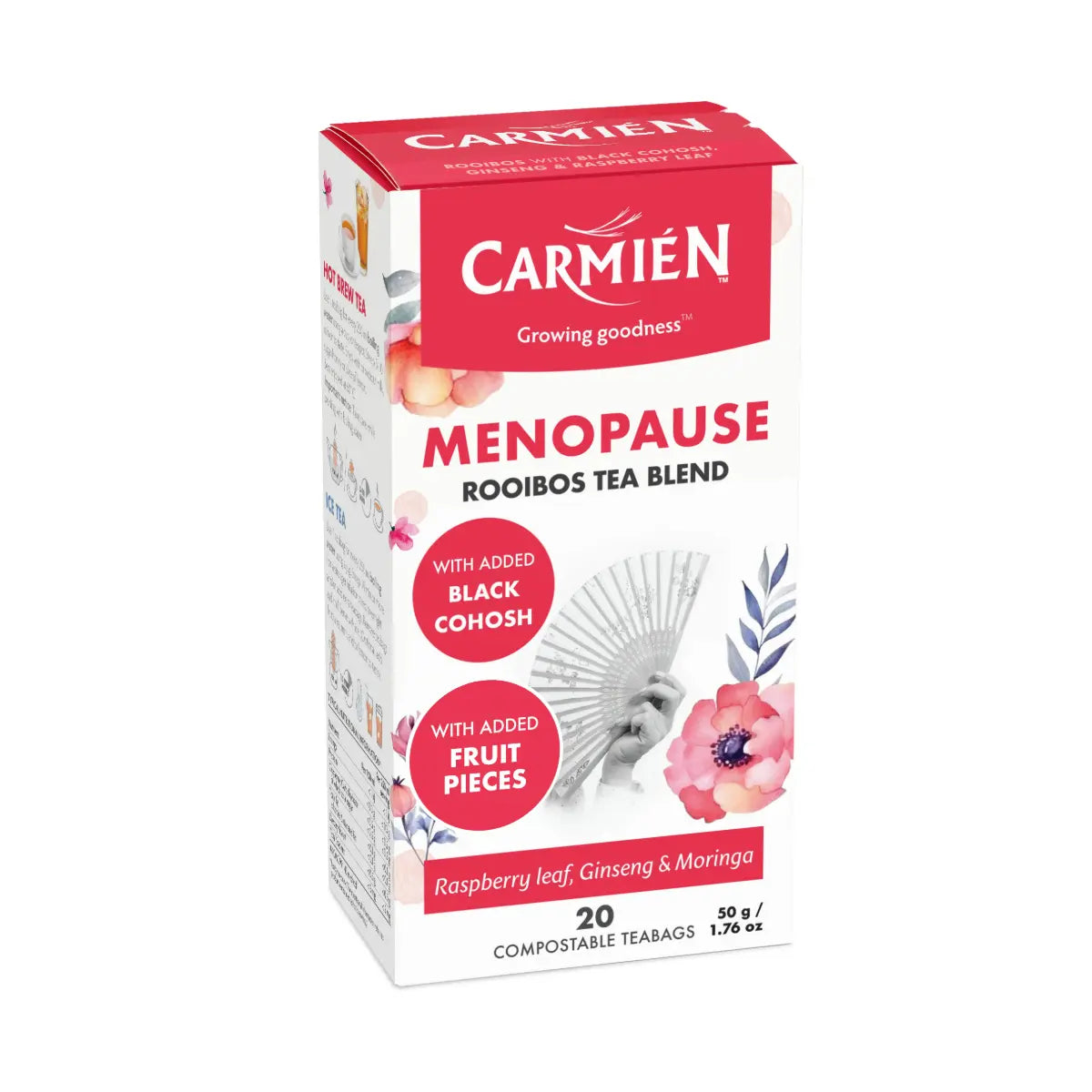 Menopause Raspberry Leaf Rooibos 20s/50g