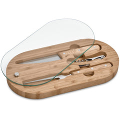 Bamboo Food & Wine Set