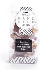 Honeycomb Bites: (crushed honeycomb mixed in Belgian (Callebaut) Milk Chocolate) - each individually wrapped