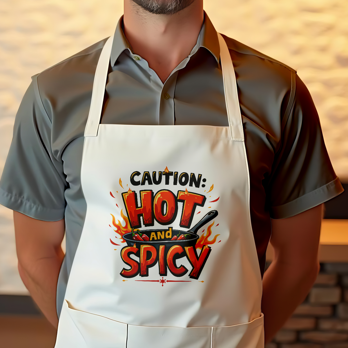 Hot & Spicy Apron - Truffle & Thyme