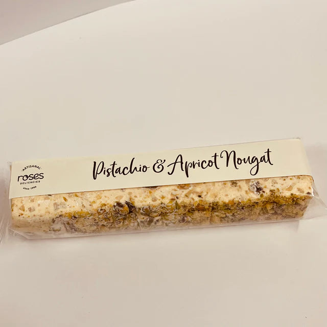 Pistachio & Apricot Nougat Large Bar - Truffle & Thyme