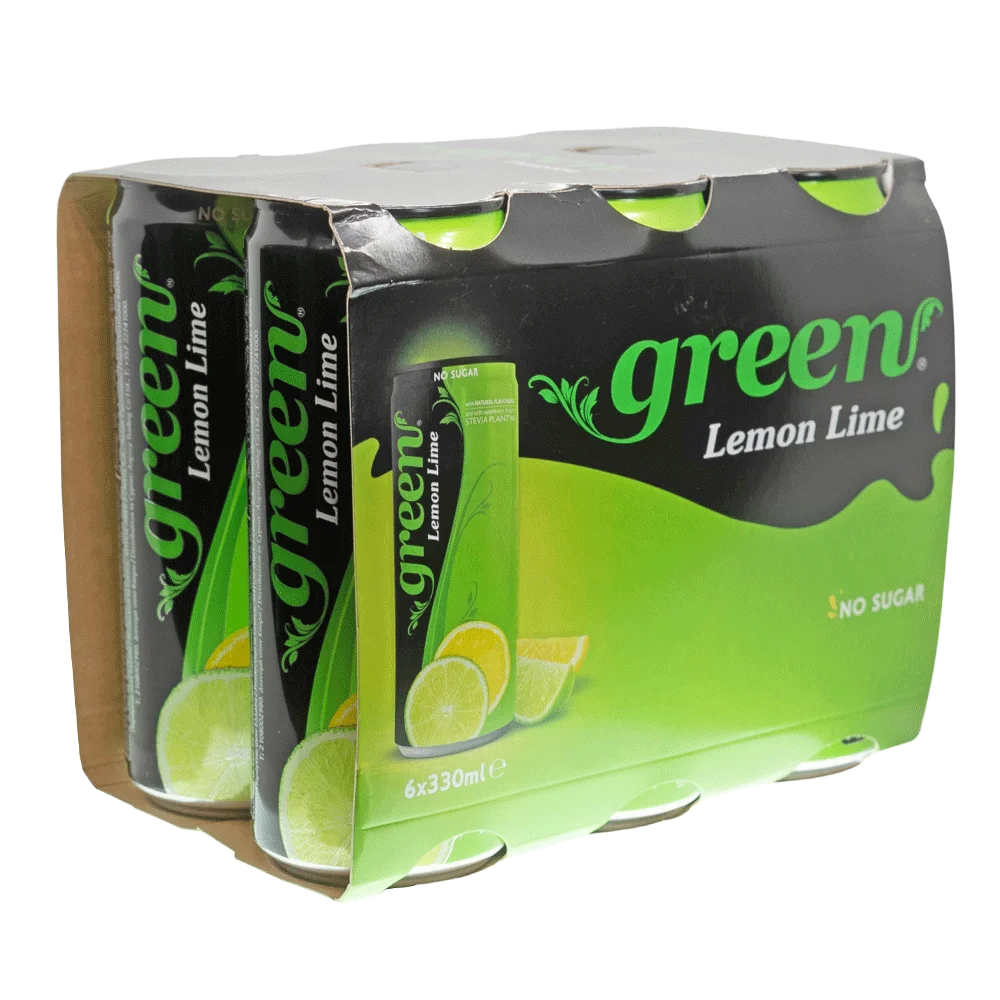 Green Lemon Lime (Pack of 6)
