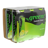 Green Lemon Lime (Pack of 6)