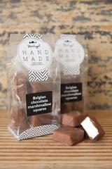 Marshmallow Squares - (Vanilla) enrobed in Belgian (Callebaut) Milk Choc (6 in bag)