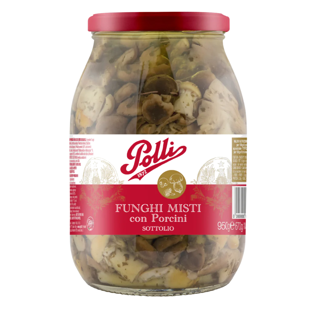 Polli | Mushroom Mix with Porcini - Truffle & Thyme