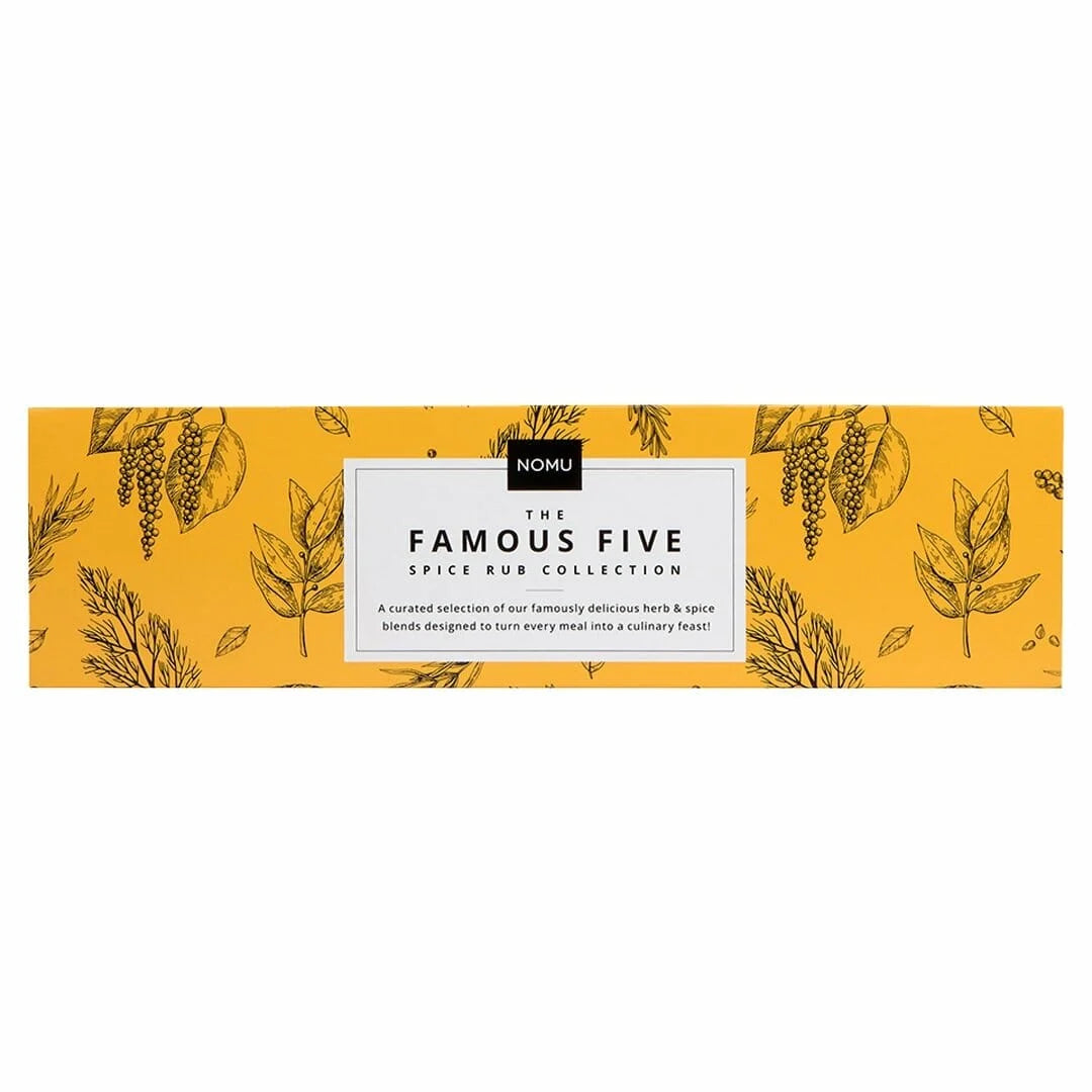 NOMU Gift Box - Rubs Famous Five Gift Box - Truffle & Thyme