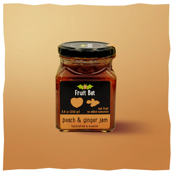 Fruit Bat Peach & Ginger Jam - Truffle & Thyme
