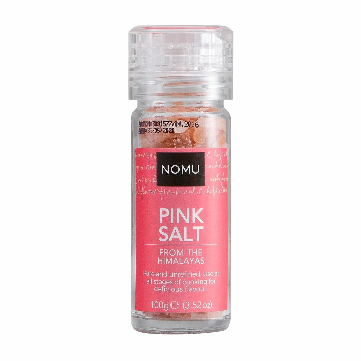 Grinder - NOMU Pink Salt - Truffle & Thyme
