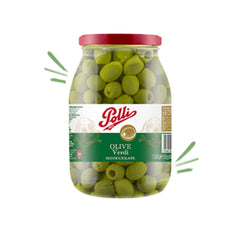 Polli | Giant Pitted Green Olives - Truffle & Thyme