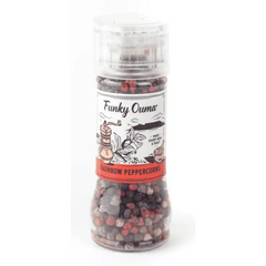 Rainbow Peppercorns Mini Grinder - Truffle & Thyme