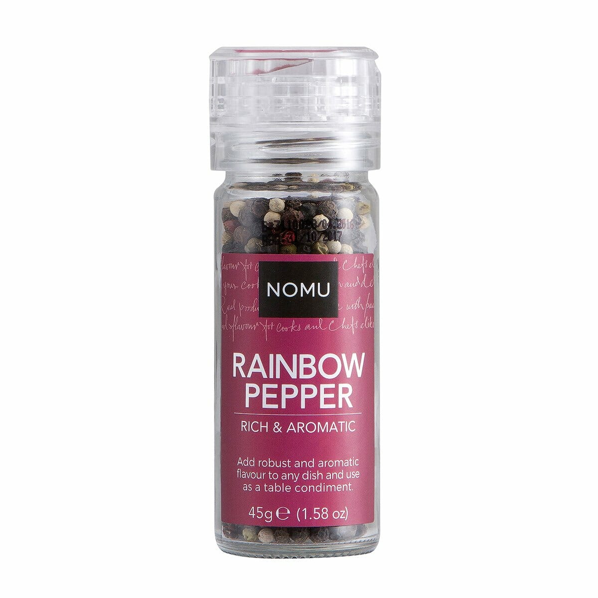 Grinder - NOMU Rainbow Pepper - Truffle & Thyme