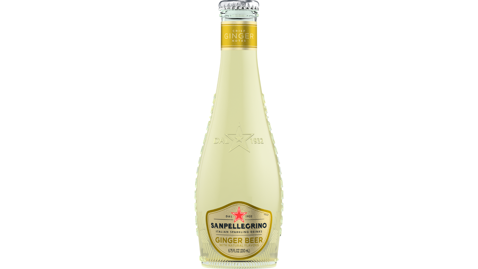 Sanpellegrino Italian Sparkling Drinks | Ginger Beer - Glass Bottle - Truffle & Thyme
