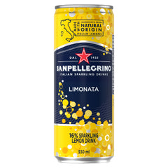 Sanpellegrino Italian Sparkling Drinks | Limonata (Lemon) Sparkling Fruit Beverage - Slim Can - Truffle & Thyme