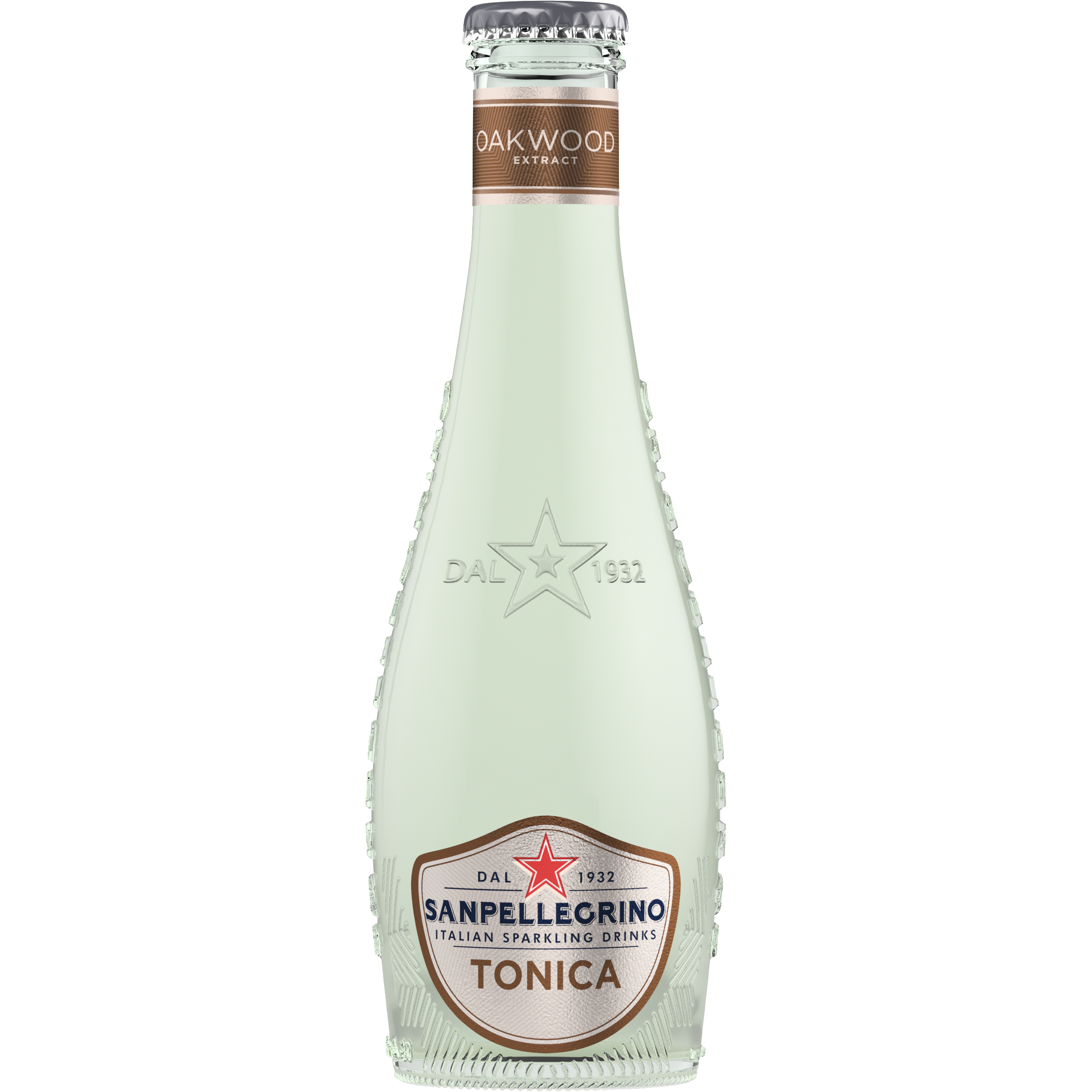 Sanpellegrino Italian Sparking Drinks | Tonica Oakwood Extract Mixer - Glass Bottle - Truffle & Thyme
