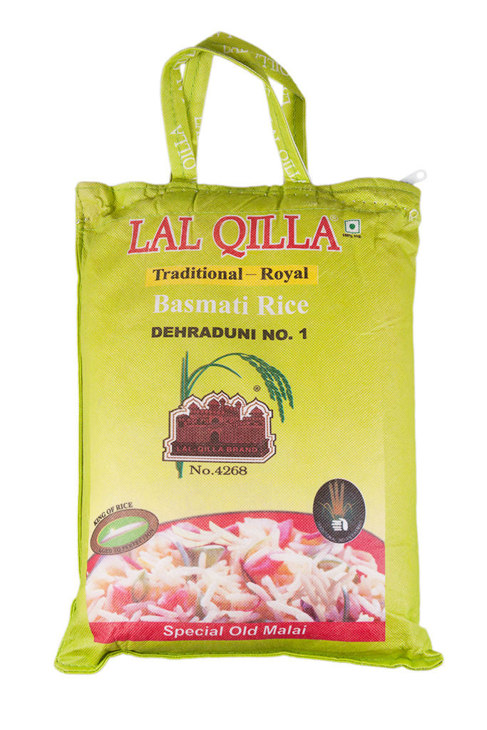 Lal Qilla Basmati White Rice (Fabric & Poly Bag) - Truffle & Thyme