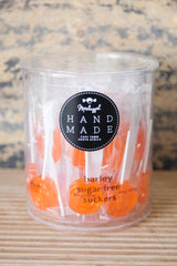 Small Round Barley Sugar Free (Orange colour)