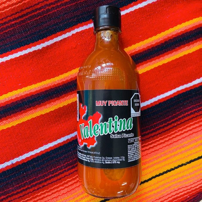 Valentina BLACK Hot Salsa Extra Picante – 370ml/bottle - Truffle & Thyme