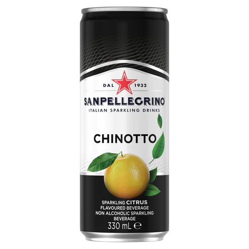 Sanpellegrino Italian Sparkling Drinks | Chinotto Sparkling Fruit Beverage - Slim Can - Truffle & Thyme