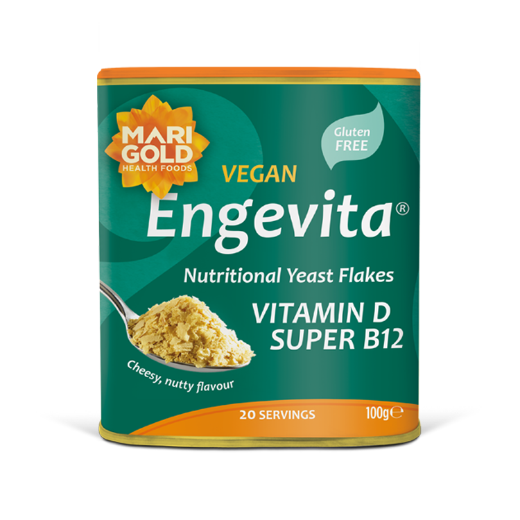 Marigold Super Engevita Vit D & B12 Yeast Flakes - Truffle & Thyme