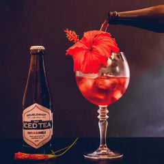 Hibiscus & Vanilla Iced Tea - Truffle & Thyme
