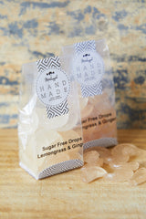 Sugar Free Drops - Lemongrass & Ginger (rolled into old fashioned citrus wedge shape)