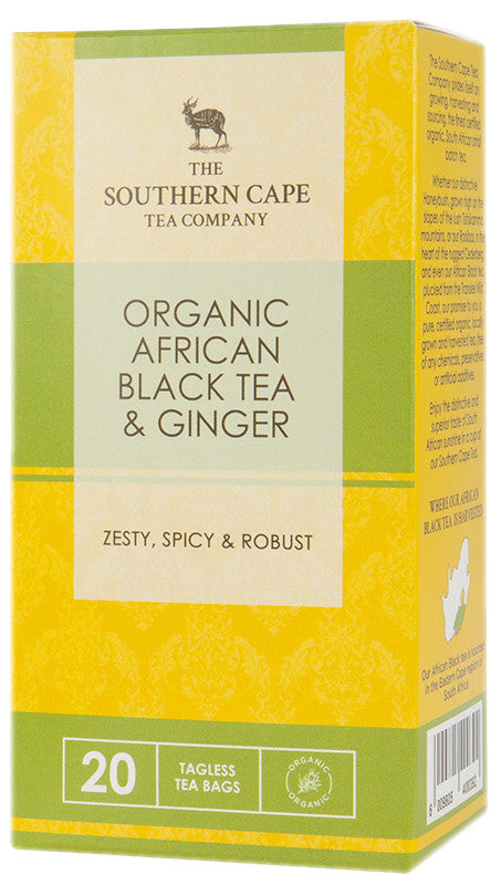SCT Organic African Black Tea & Ginger Tagless 20 - Truffle & Thyme