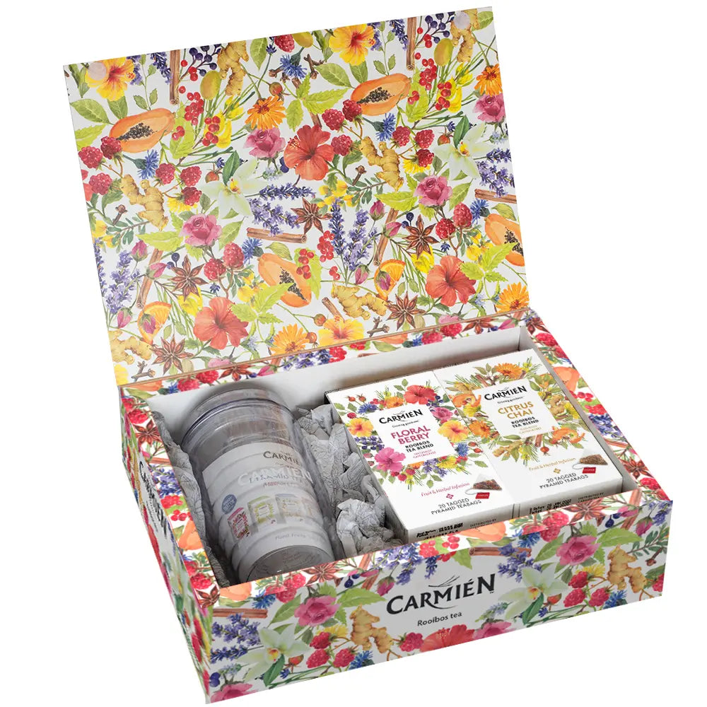 Gift Box Pyramids Tea-On-The-Go (Floral Berry and Citrus Chai)