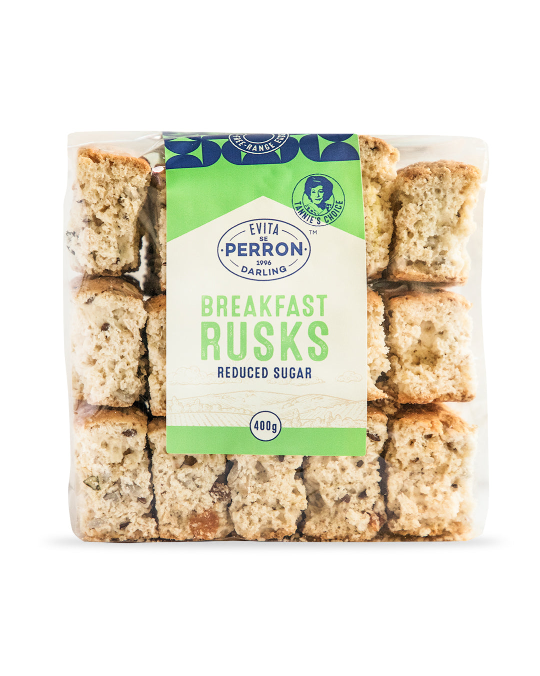400g Breakfast Rusks Made With Reduced Sugar