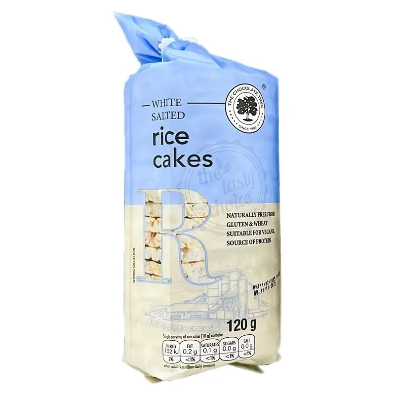 Choc Tree - White Salted Rice Cakes