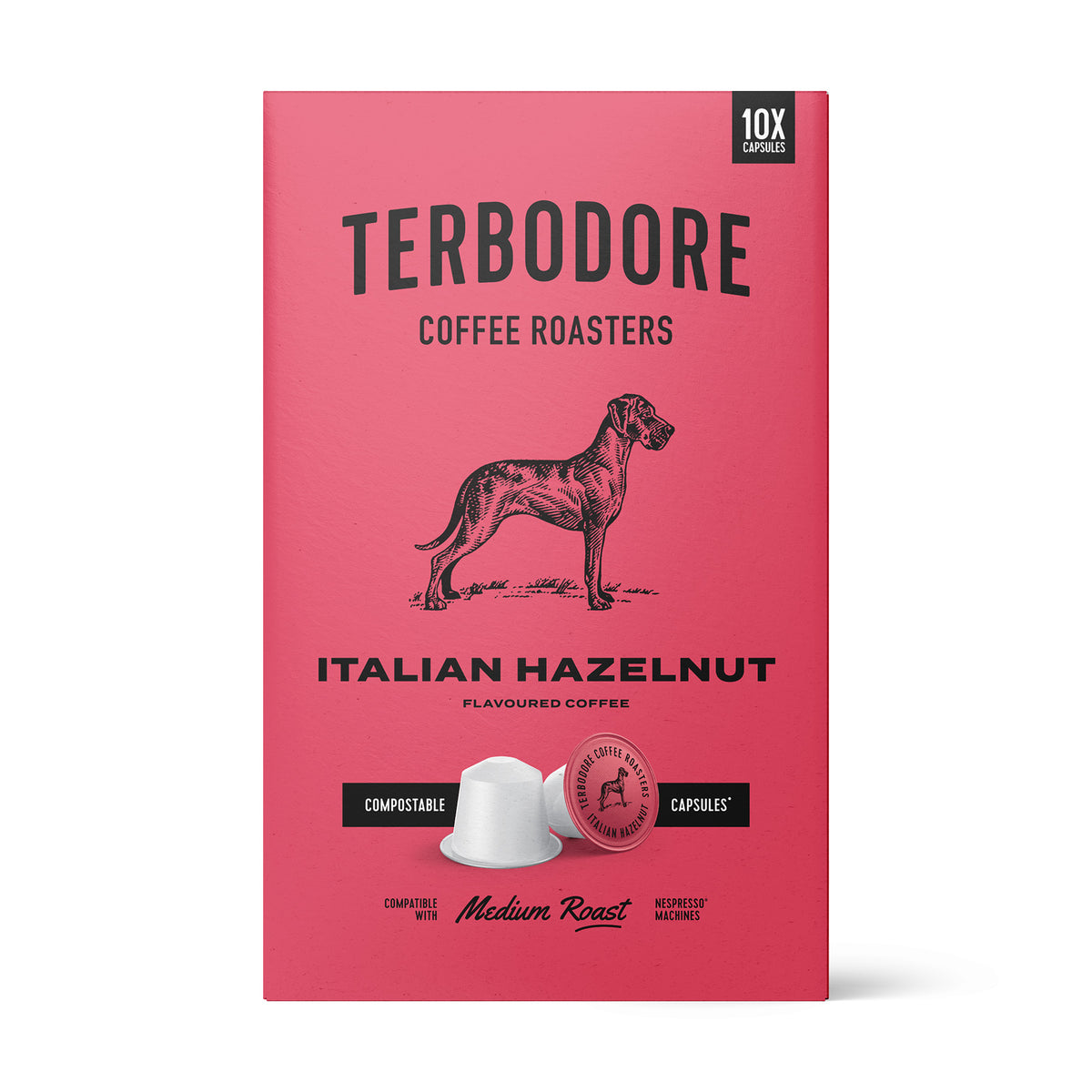 Italian Hazelnut Capsules (Box of 10)
