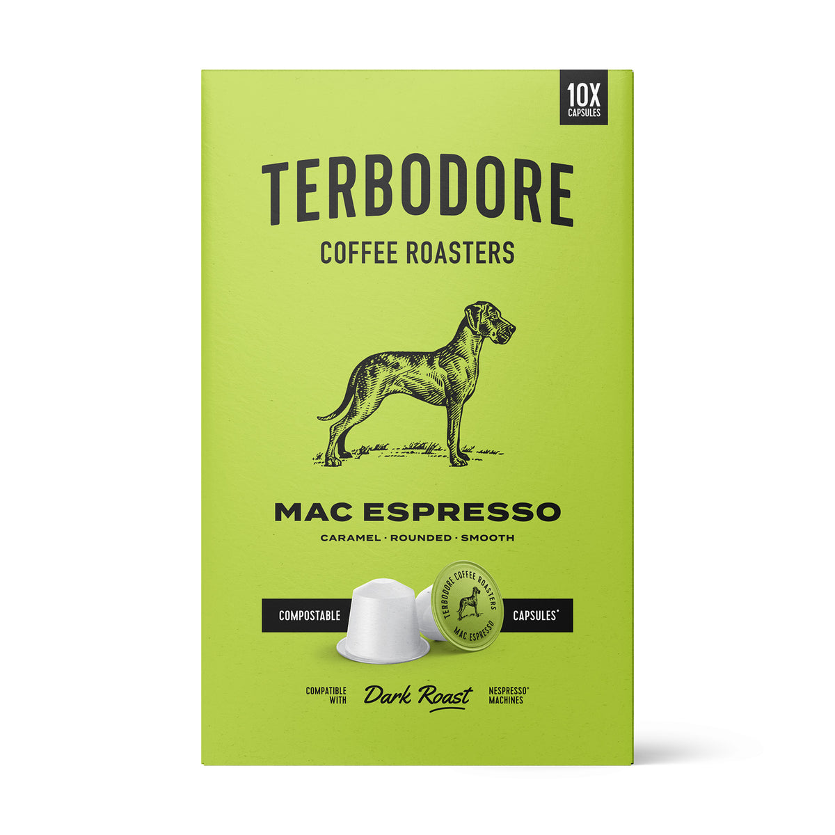 Mac Espresso Capsules (Box of 10)