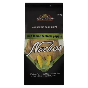 Mexicorn -  Avo Lemon & Black Pepper Flavoured Nachos
