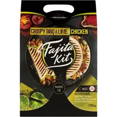 Mexicorn -  Crispy BBQ & Lime Fajita Kit