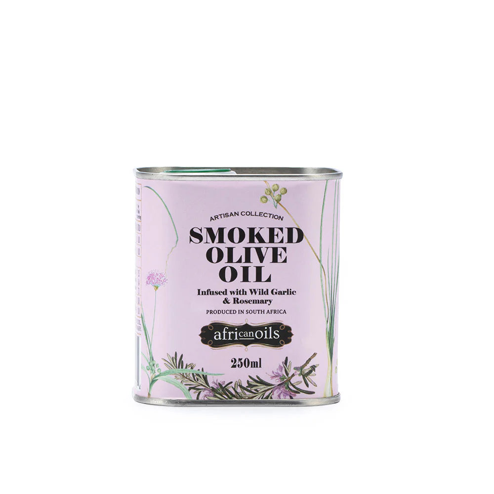 Smoked Olive Oil infused with Wild Garlic & Rosemary - Truffle & Thyme