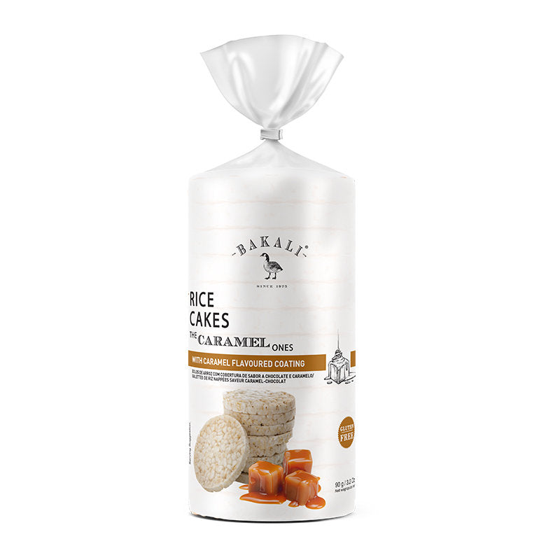 Coated Rice Cakes Caramel