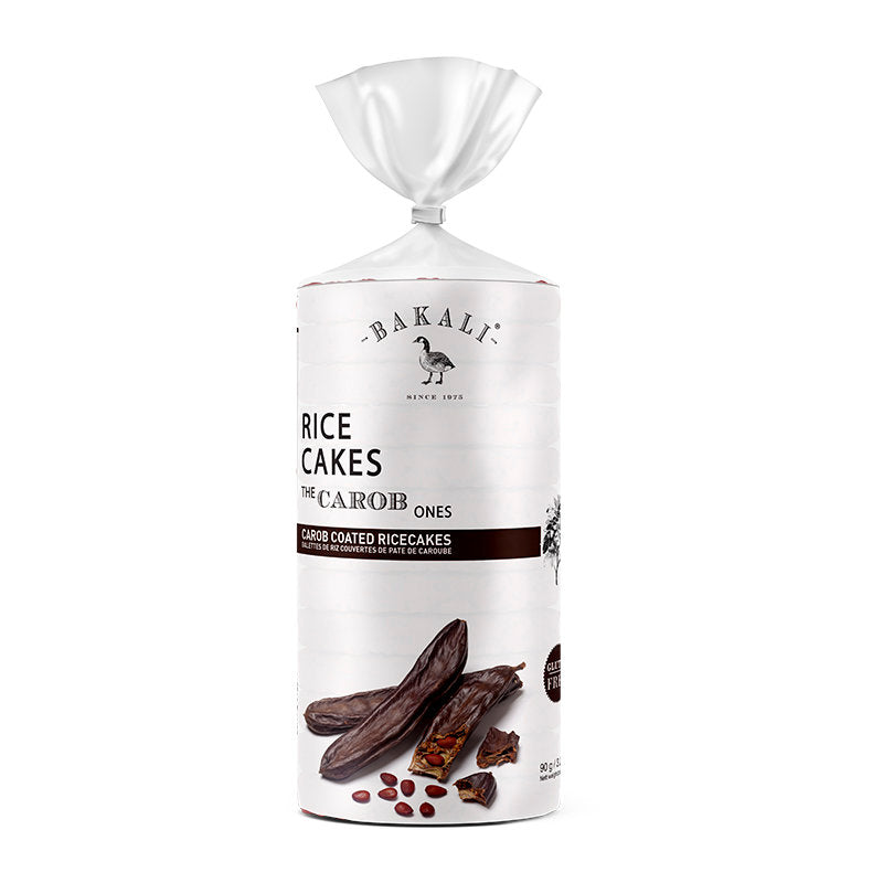 Coated Rice Cakes Carob