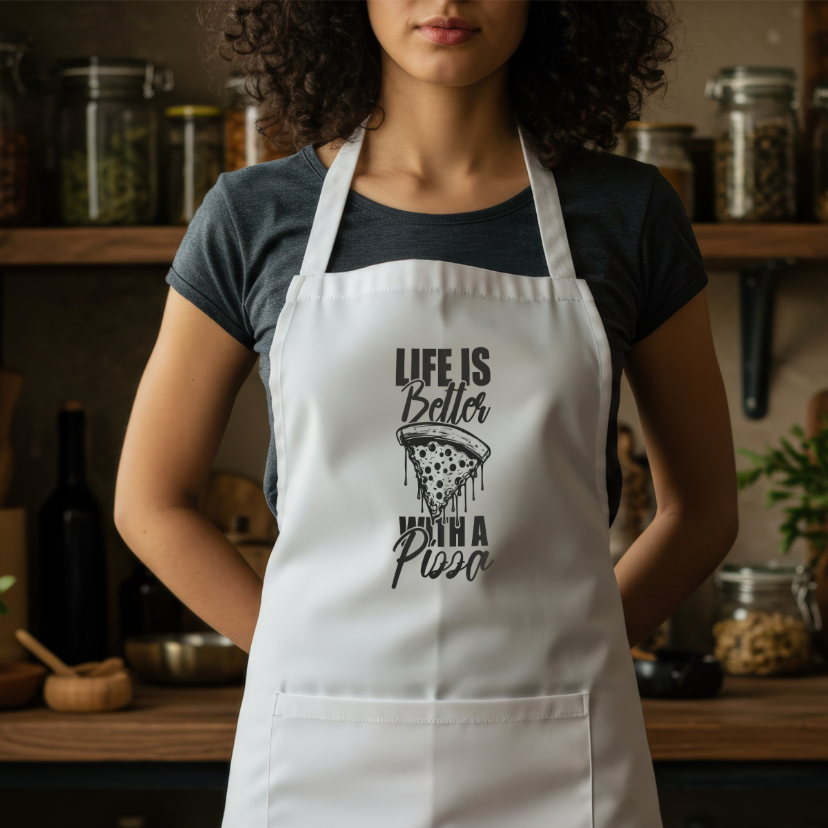 Better With Pizza Apron - Truffle & Thyme