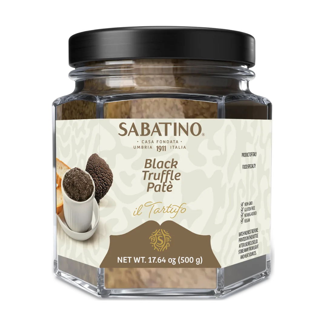 Sabatino | Black Truffle Pate (8% Truffle) - Truffle & Thyme