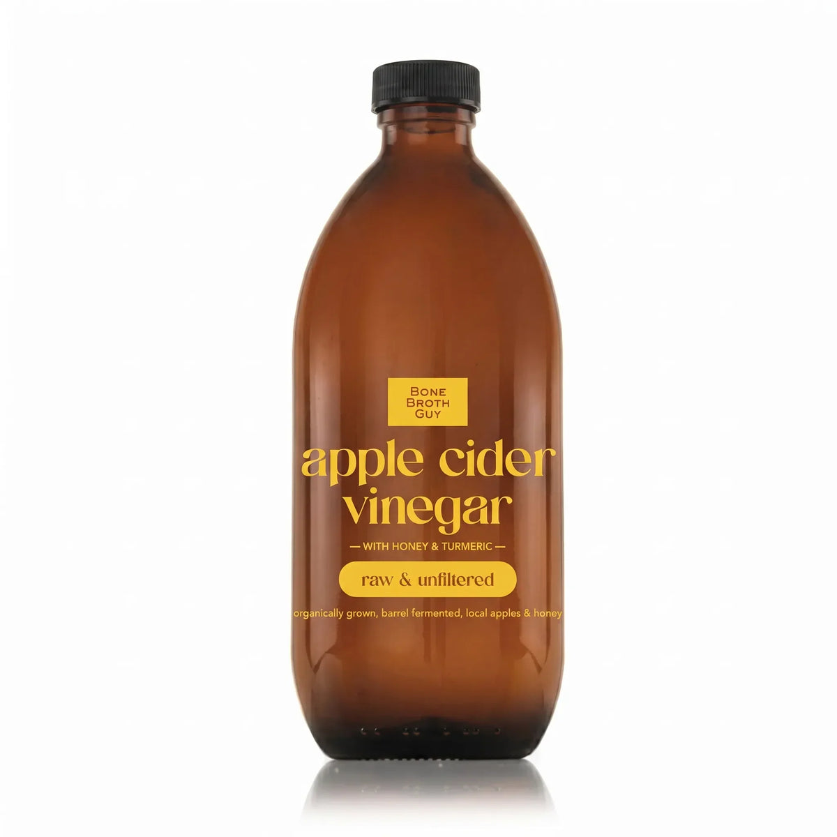 Organic Apple Cider Vinegar with Honey and Turmeric