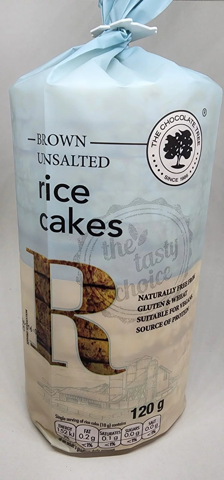 Choc Tree - Unsalted Brown Rice Cakes