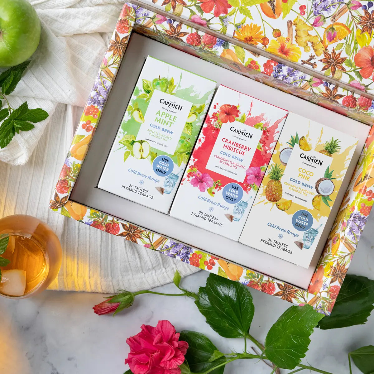 Gift Box Cold Brew (3x20s) (Apple Mint, Cranberry Hibiscus, Coco Pine)